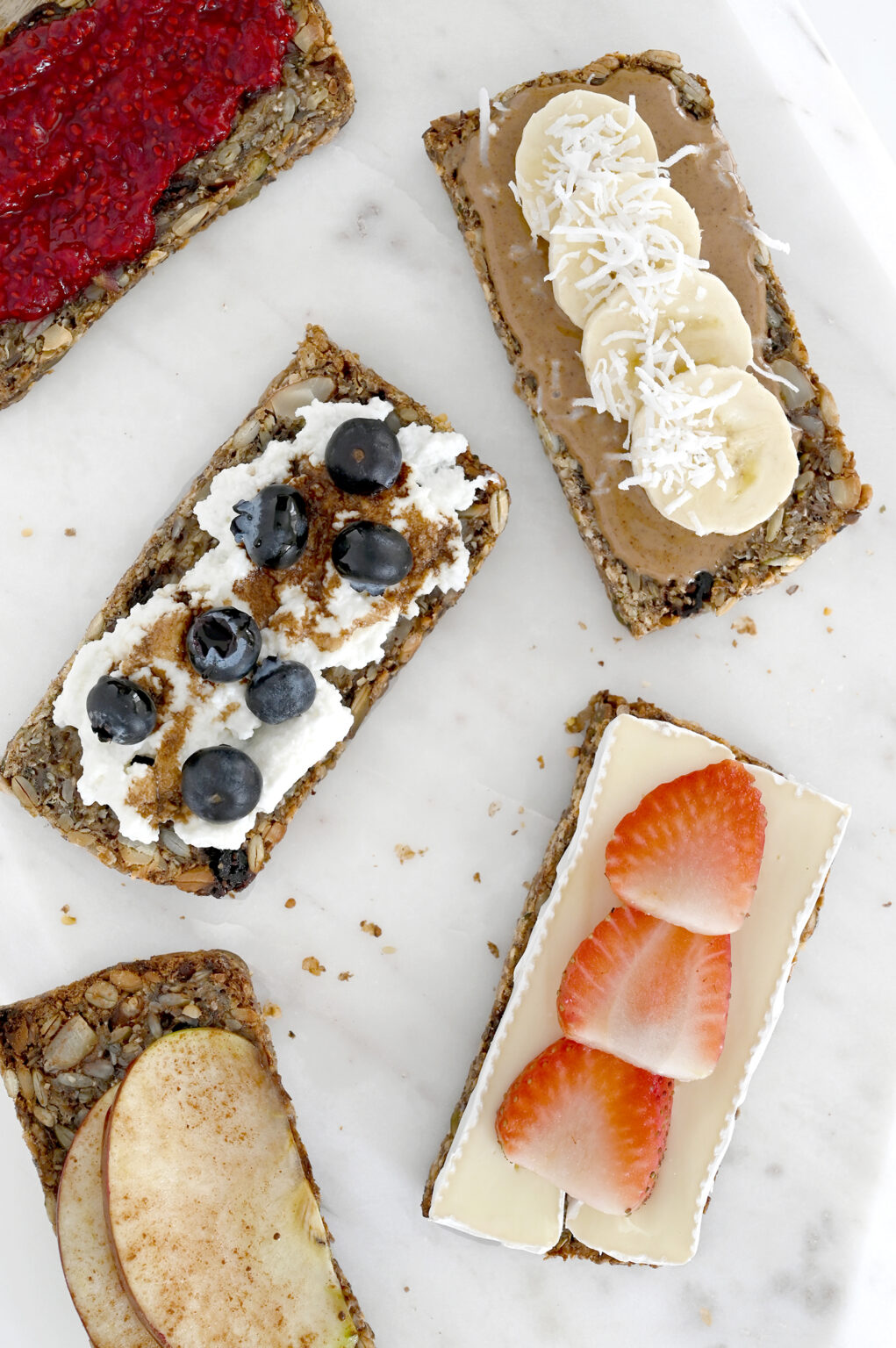 My 9 Favourite Sweet Toast Topping Ideas Sun's Up Buttercup!